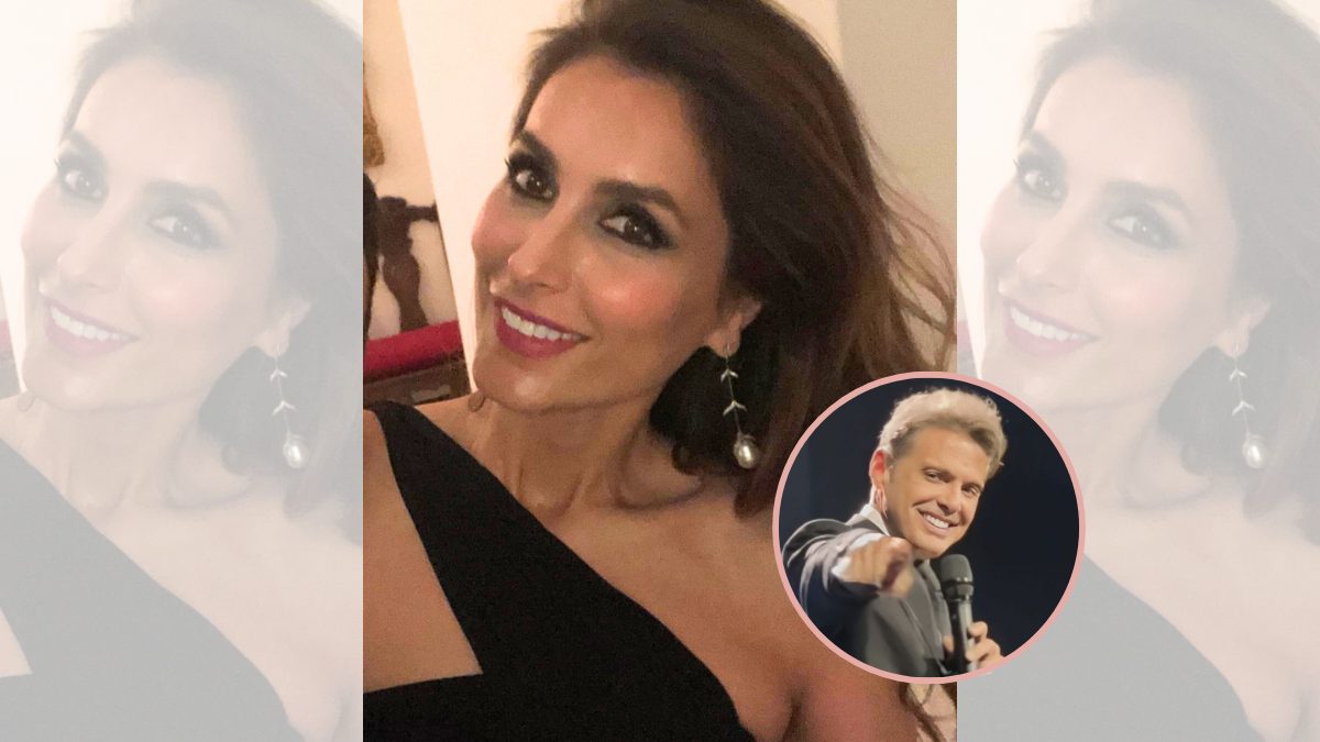 Paloma Cuevas deja ver el lugar privilegiado desde el cual disfruta los conciertos de Luis Miguel en España