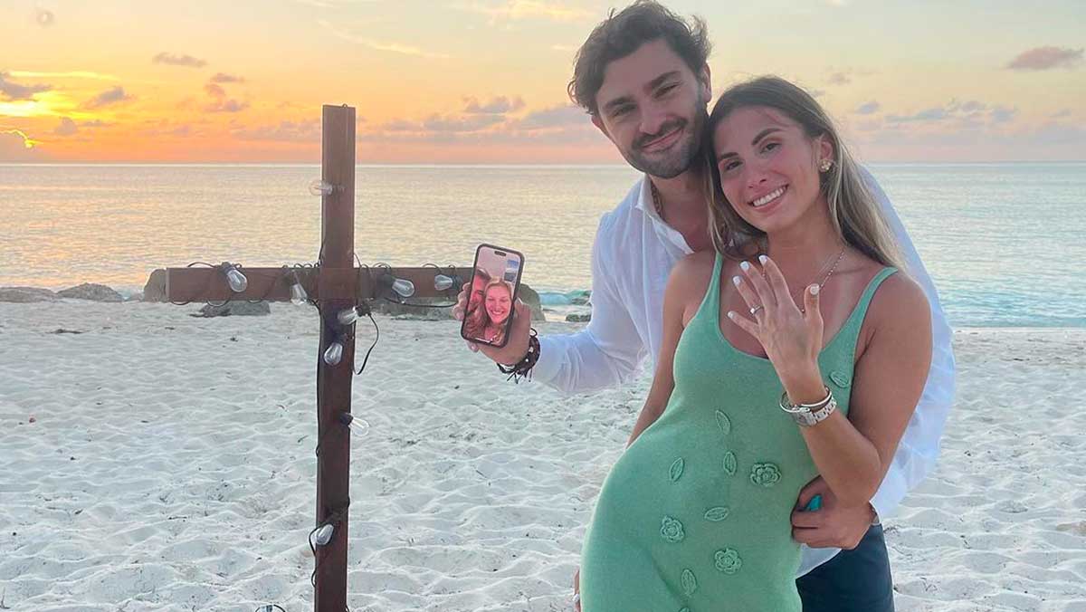 Antonio, hijo de Toño Mauri, se compromete con Andrea Baumgartner, así fue la romántica entrega del anillo