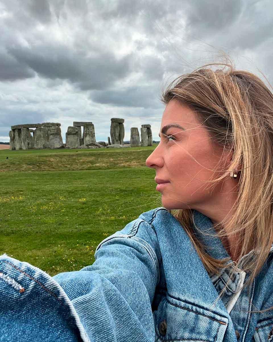 Ludwika Paleta aprovechó sus vacaciones de verano para visitar Europa.