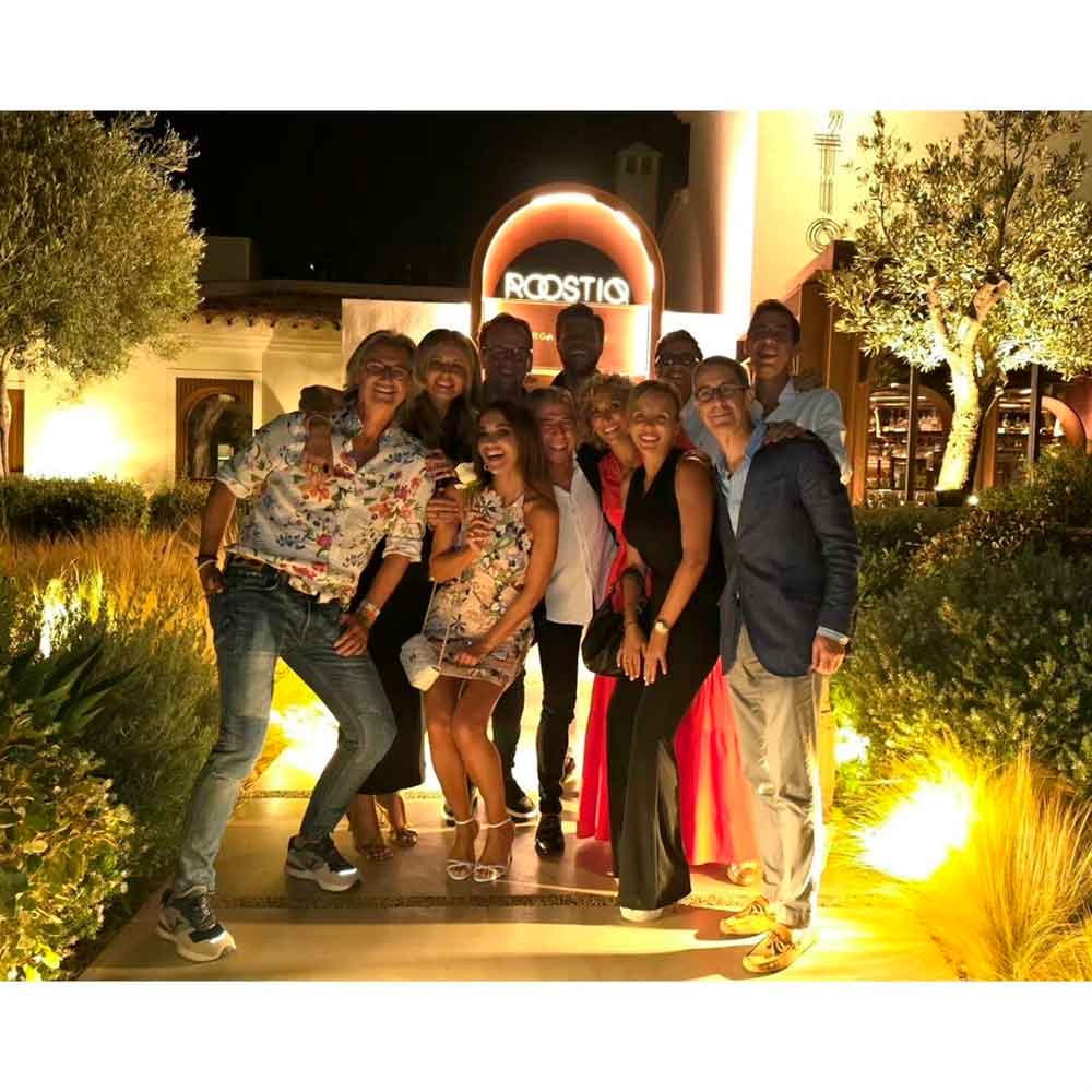 Paula Echevarría coincidió con Luis Miguel en el restaurante Roosiq en Marbella. 