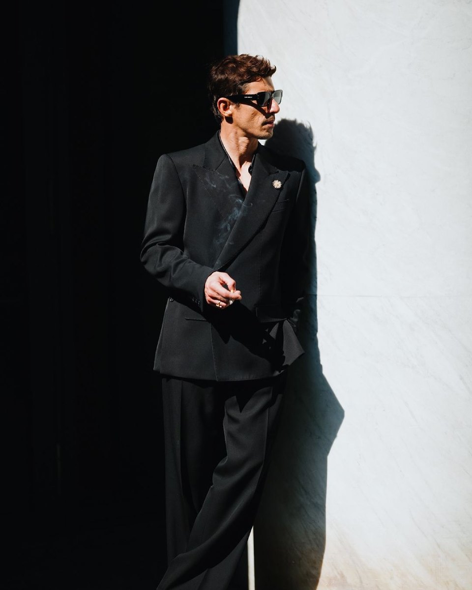 Alberto Guerra coincidió con Madonna durante el desfile de Dolce&Gabanna