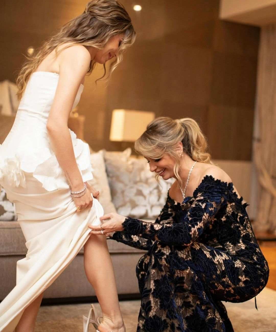 Angélica Rivera es una pieza fundamental en la boda de su hija, Sofía Castro. 