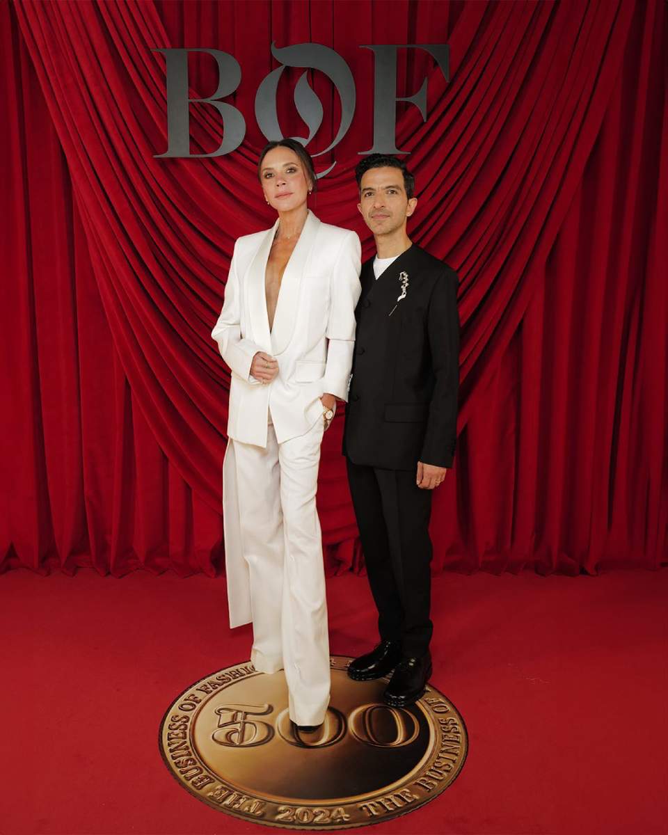 Victoria Beckham acudió a la fiesta convocada por The Business of Fashion.