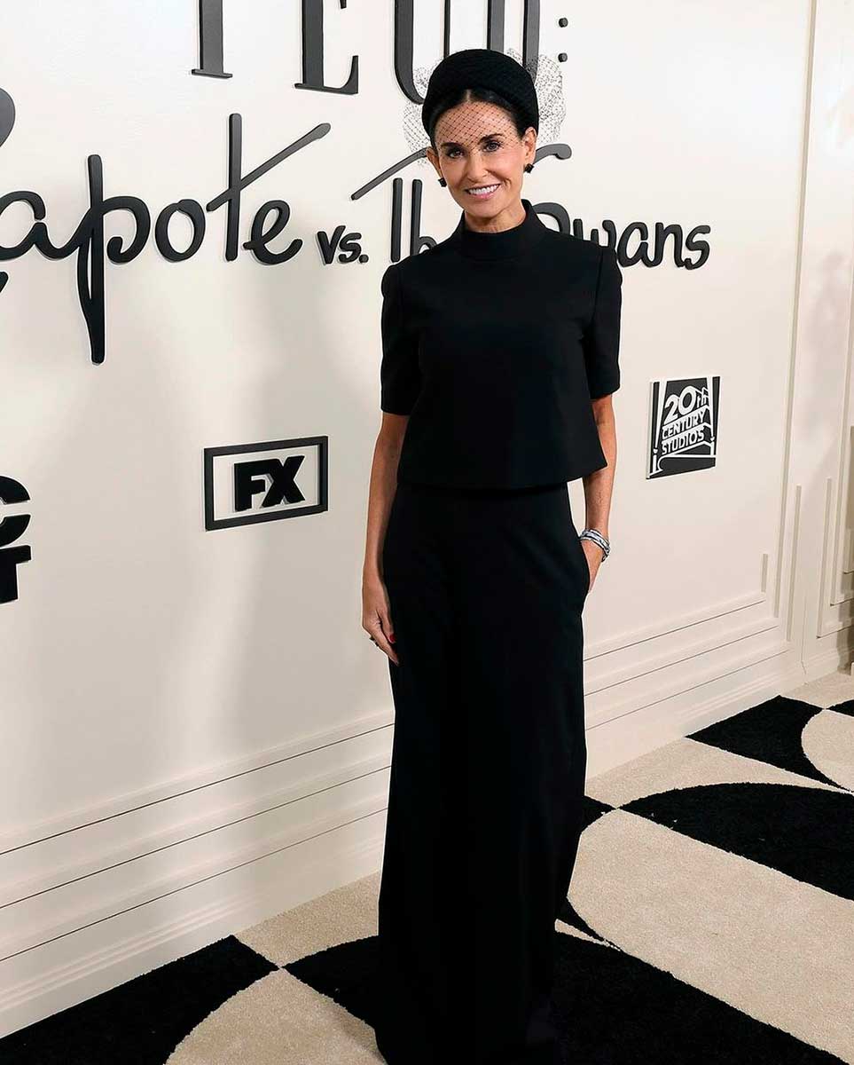 Demi Moore luce mejor que nunca a sus 61 años y admite que siempre luchó contra sus inseguridades.