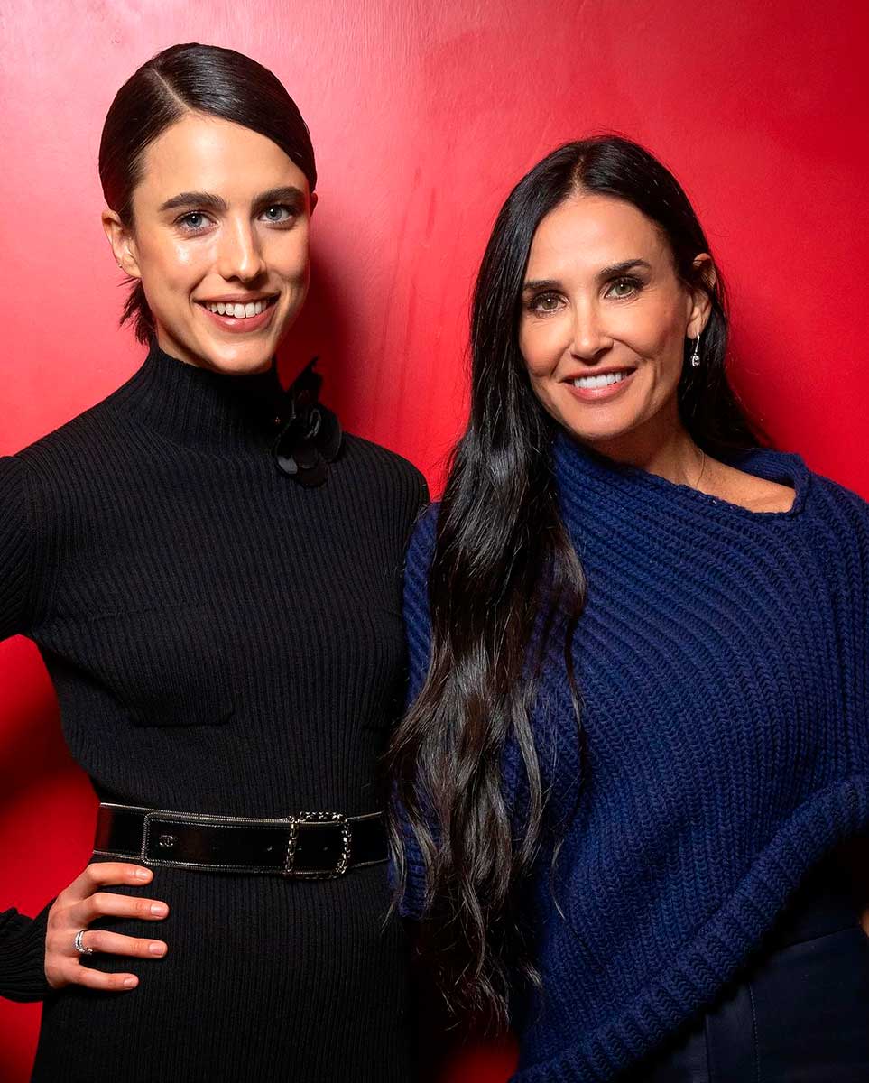 En la cinta 'The Substance', Demi comparte pantalla con Margaret Qualley.