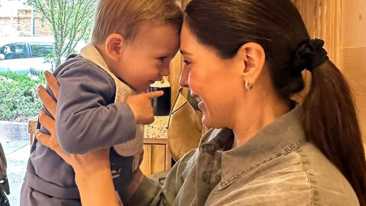 VIDEO: Natalia Esperón muestra cómo su nieto José María ya camina 