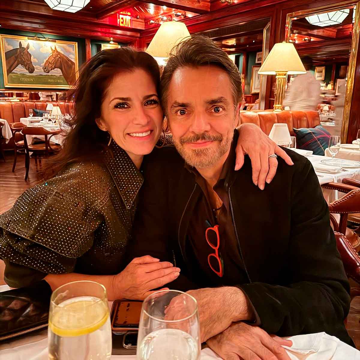 Alessandra Rosaldo y Eugenio Derbez