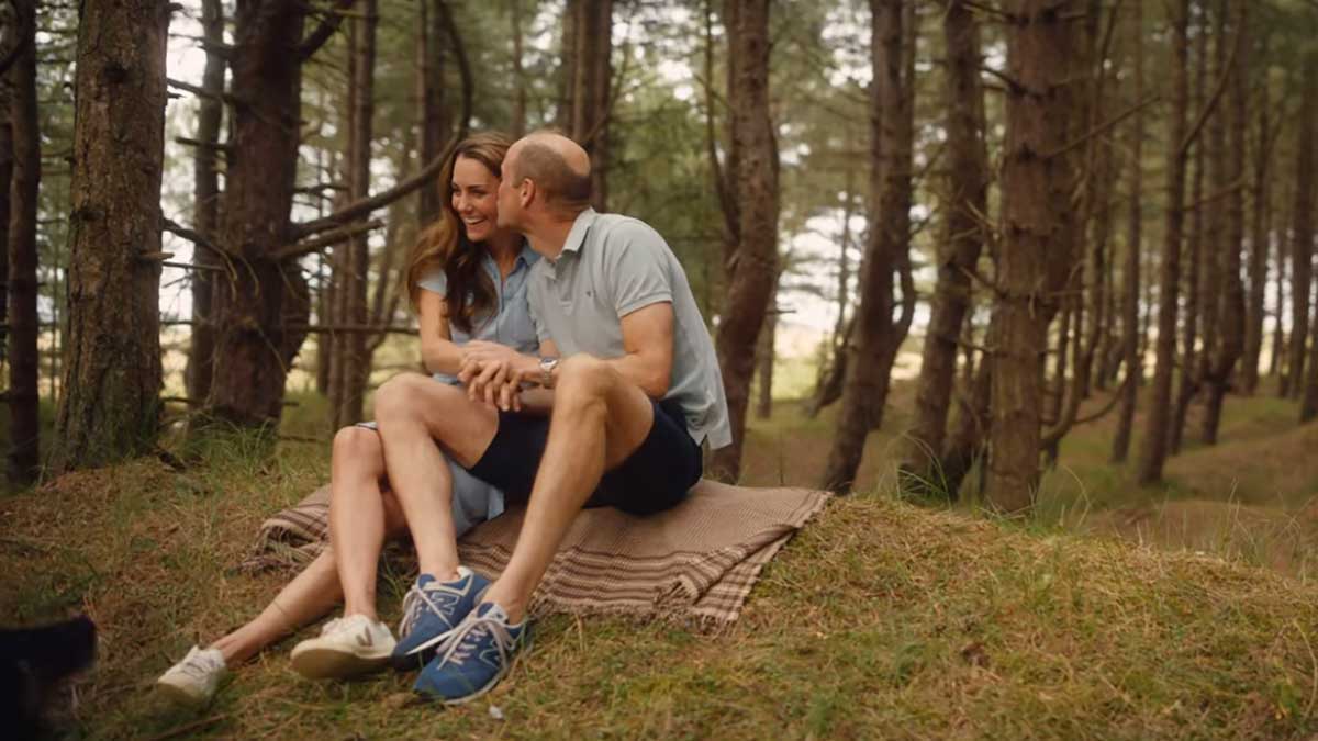 William y Kate se mostraron más enamorados que nunca en este emotivo video familiar.