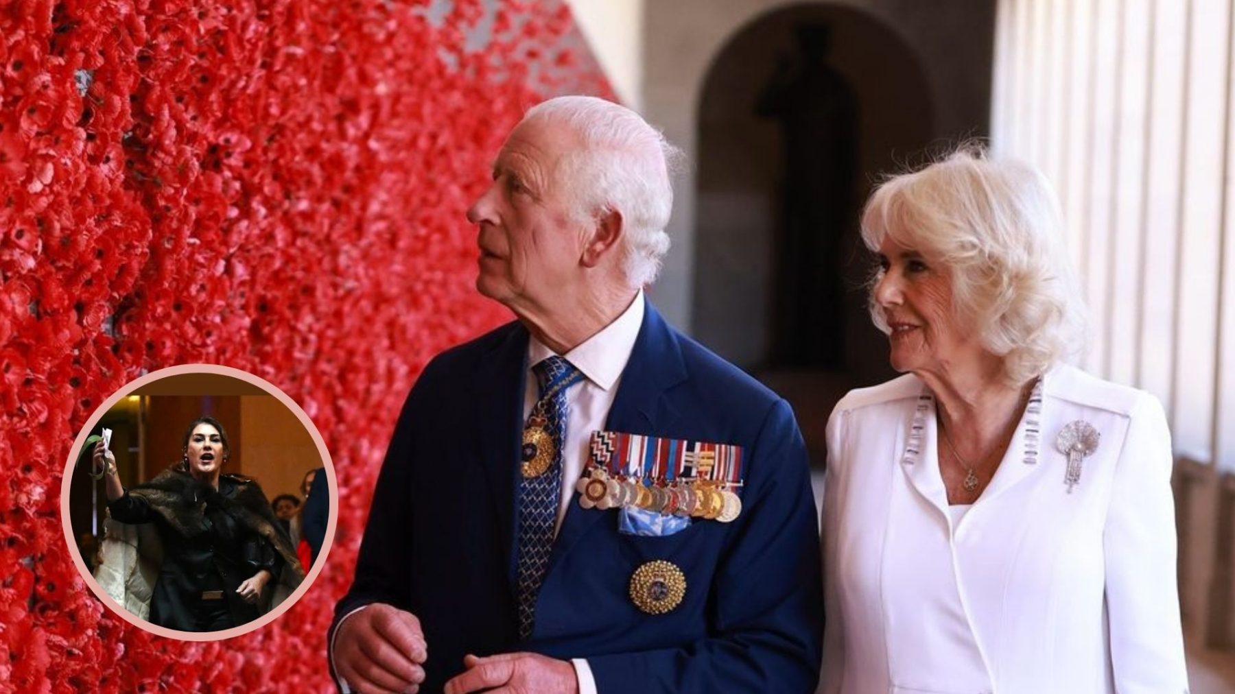La reacción del rey Carlos III ante insulto de la senadora Lidia Thorpe en Canberra, Australia