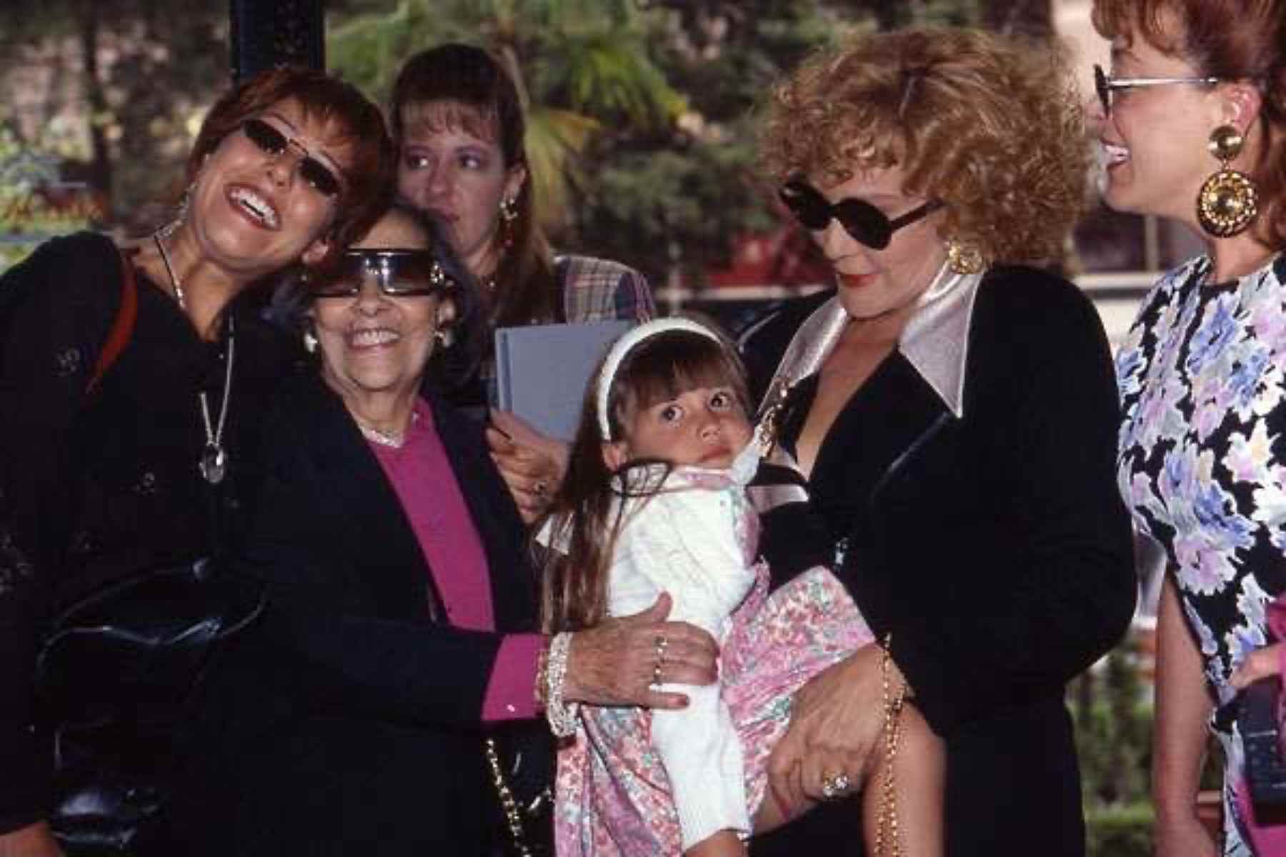 Michelle Salas siempre comparte fotos junto a toda su familia. 