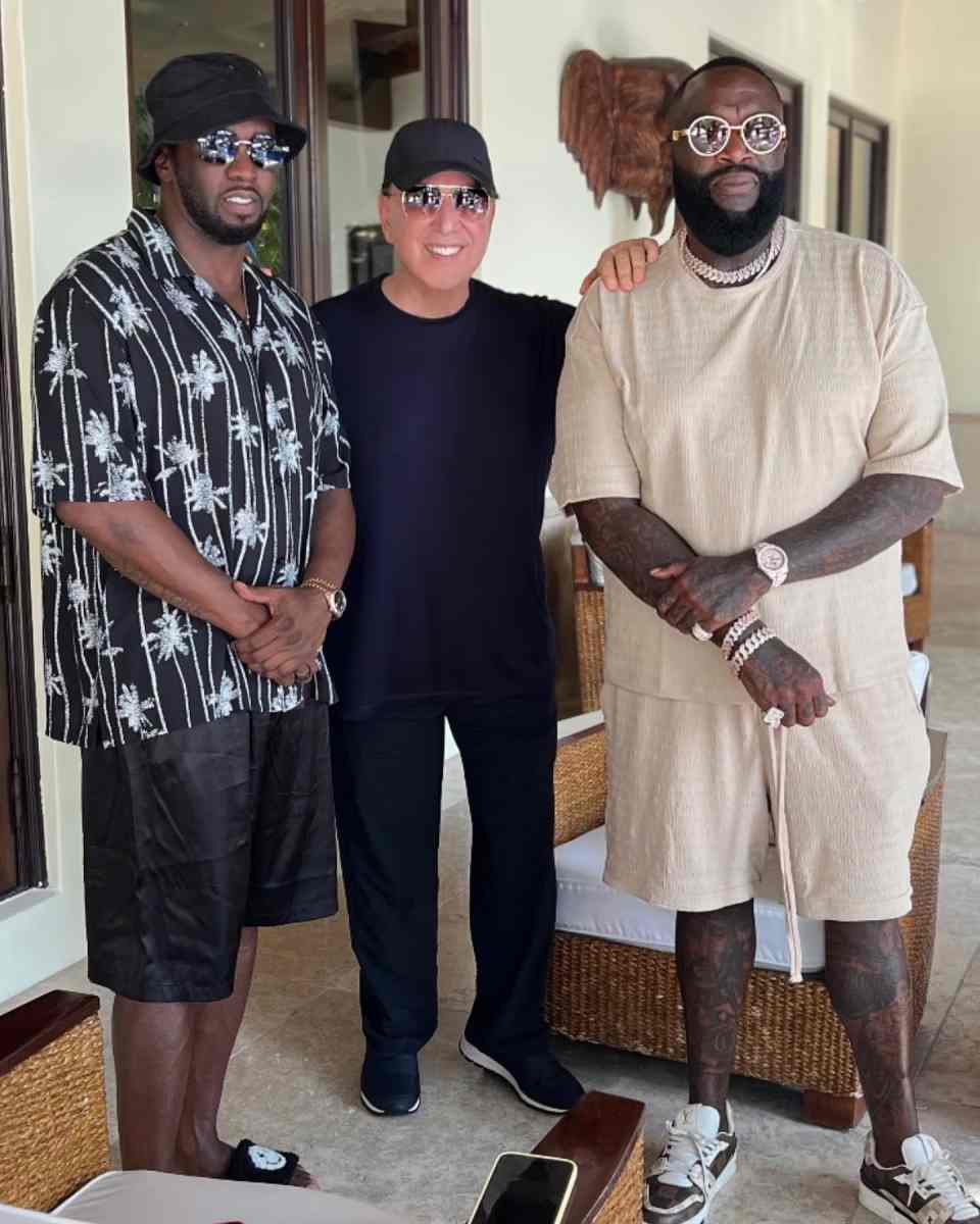 Tommy Mottola borró las fotos junto a Sean Diddy Combs, tras la detención del rapero.