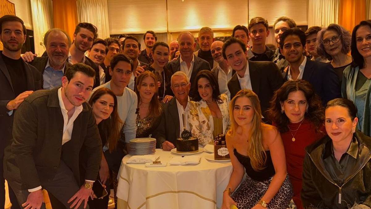 Una gran cantidad de amigos estuvo en la fiesta de Ricardo Salinas. (Foto: /Instagram @ricardosalinas)