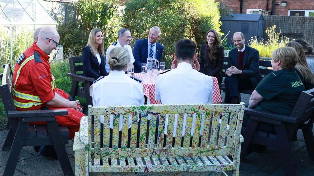 La princesa Kate Middleton sorprendió al aparecer junto a su esposo, el príncipe William, en la localidad de Southport, para apoyar moralmente a familiares de unas niñas que perdieron la vida en un ataque. (Foto: /Instagram @princeandprincessofwales)