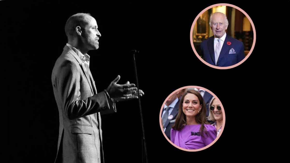 Con el corazón en la mano, el príncipe William habla de su “año más duro” a causa del cáncer de su papá y su esposa Kate Middleton 
