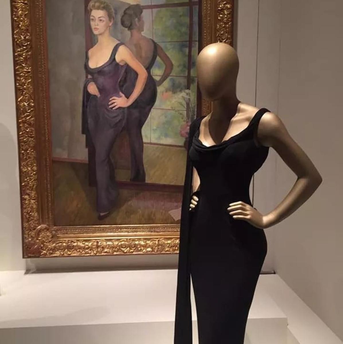 Silvia Pinal decidió usar un vestido negro, en lugar de posar desnuda como Diego Rivera quería.