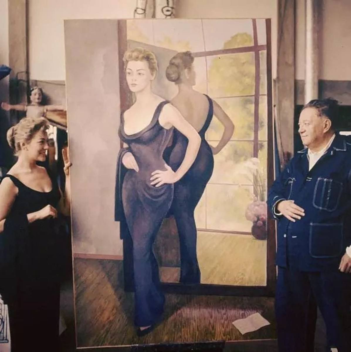 Silvia Pinal y Diego Rivera se conocieron en 1950. 