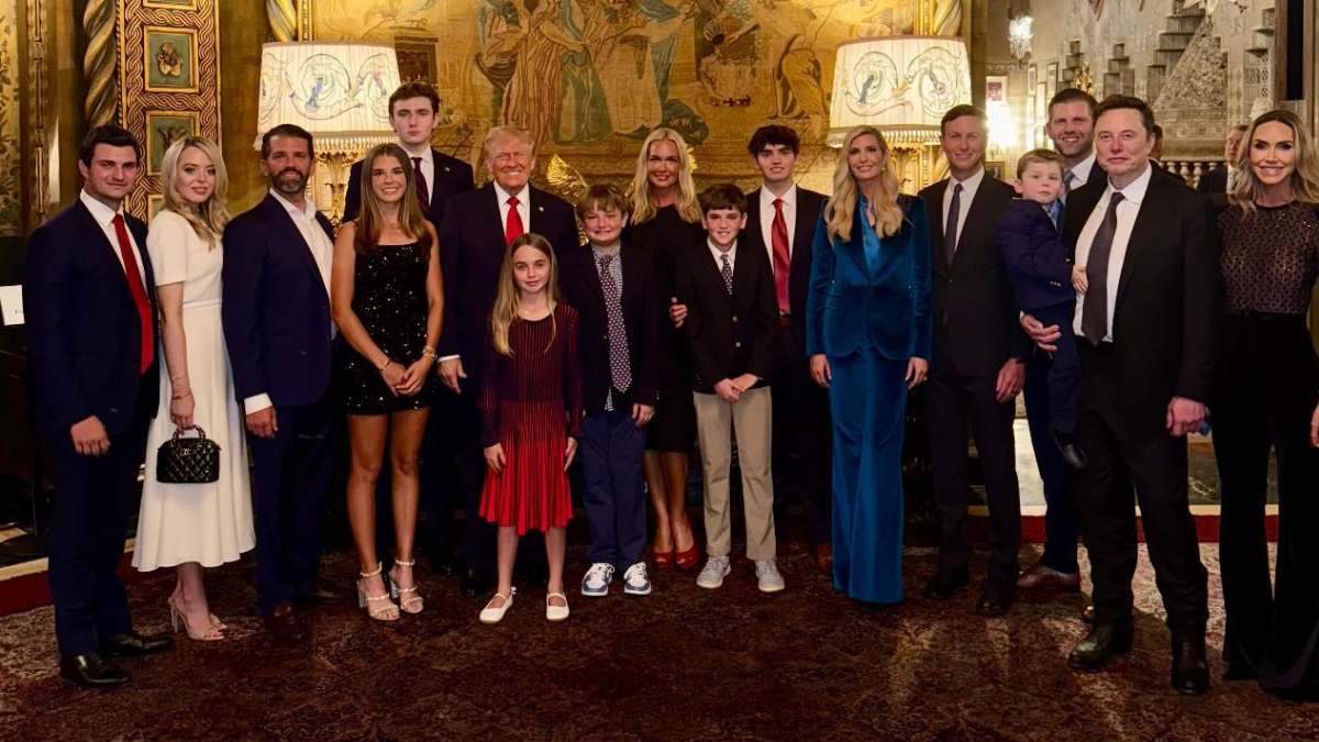 Donald Trump fue arropado por su familia en su triunfo en las elecciones presidenciales de Estados Unidos. (Foto: Instagram/@tiffanytrump)