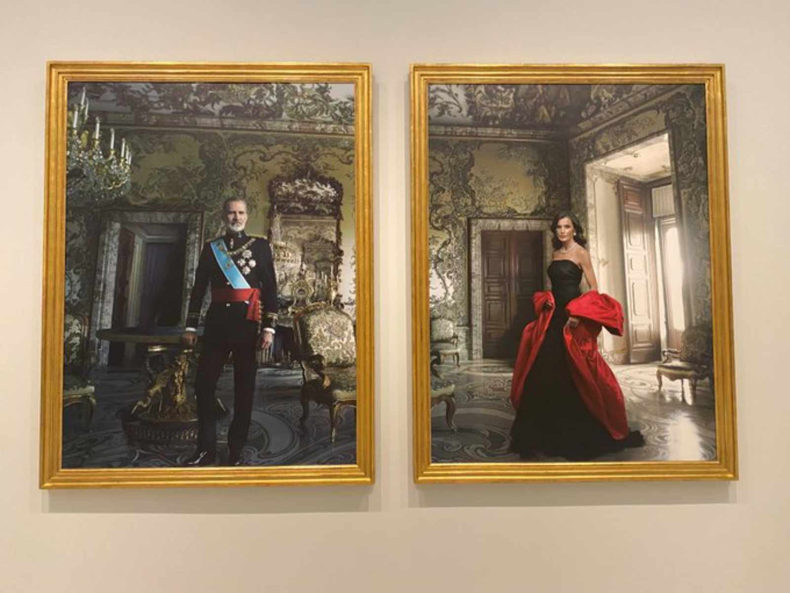 Los retratos fueron tomados para conmemorar sus 10 años como reyes.