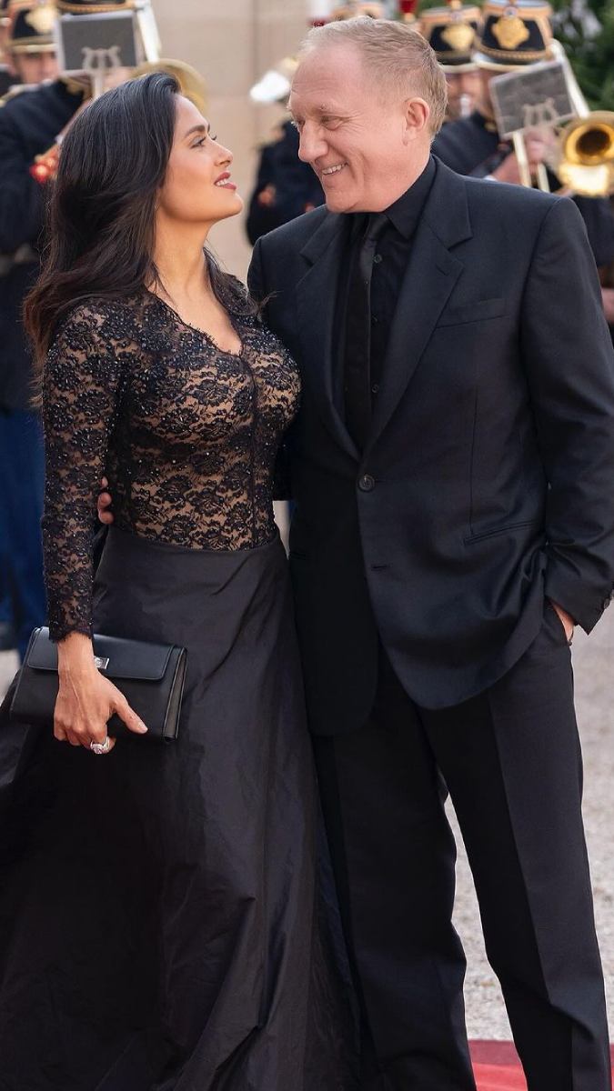 François-Henri Pinault también es conocido por ser el esposo de la mexicana Salma Hayek.