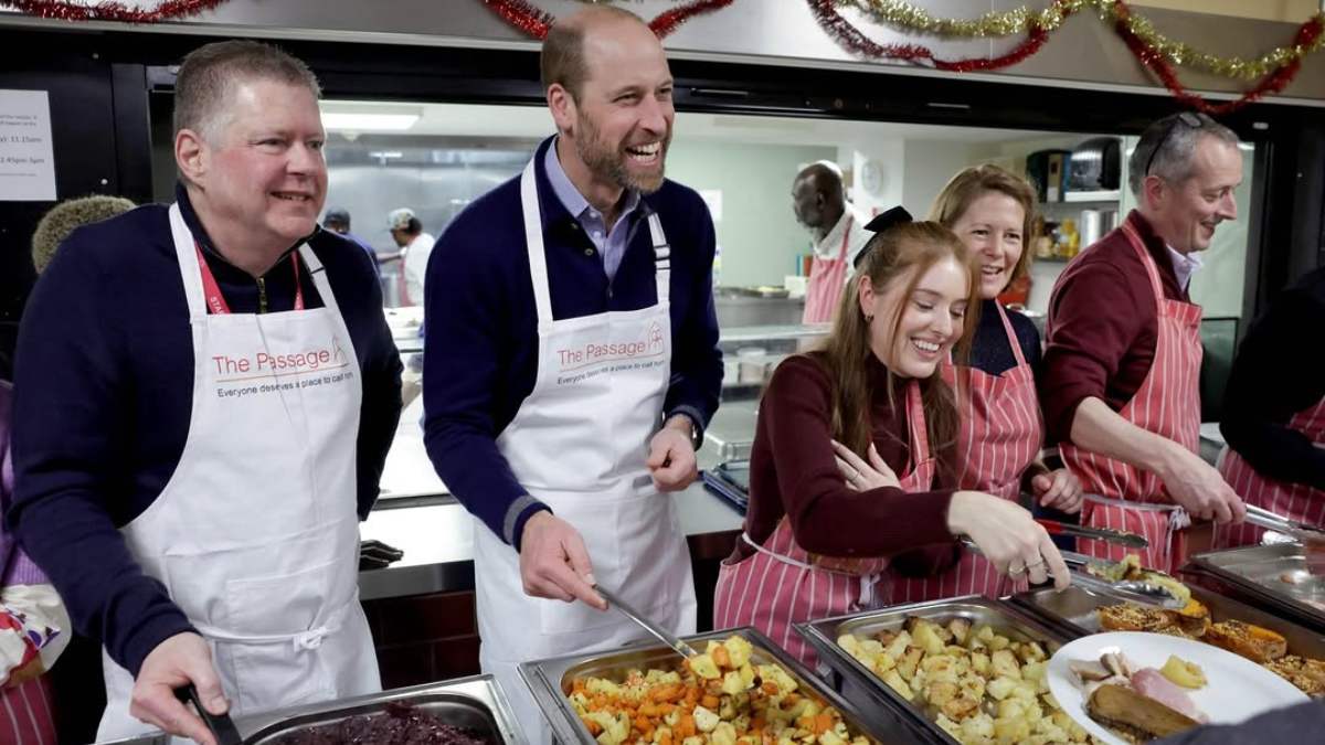 La Familia Real Británica disfrutará de una cena estilo buffet.