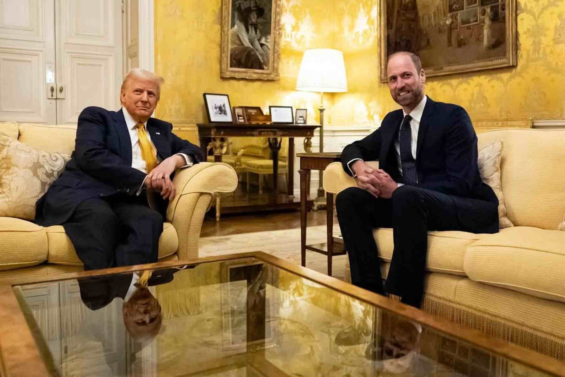 La última vez que coincidió Donald Trump con el príncipe William, fue en 2019, en una visita de Estados que realizó el presidente a Reino Unido.