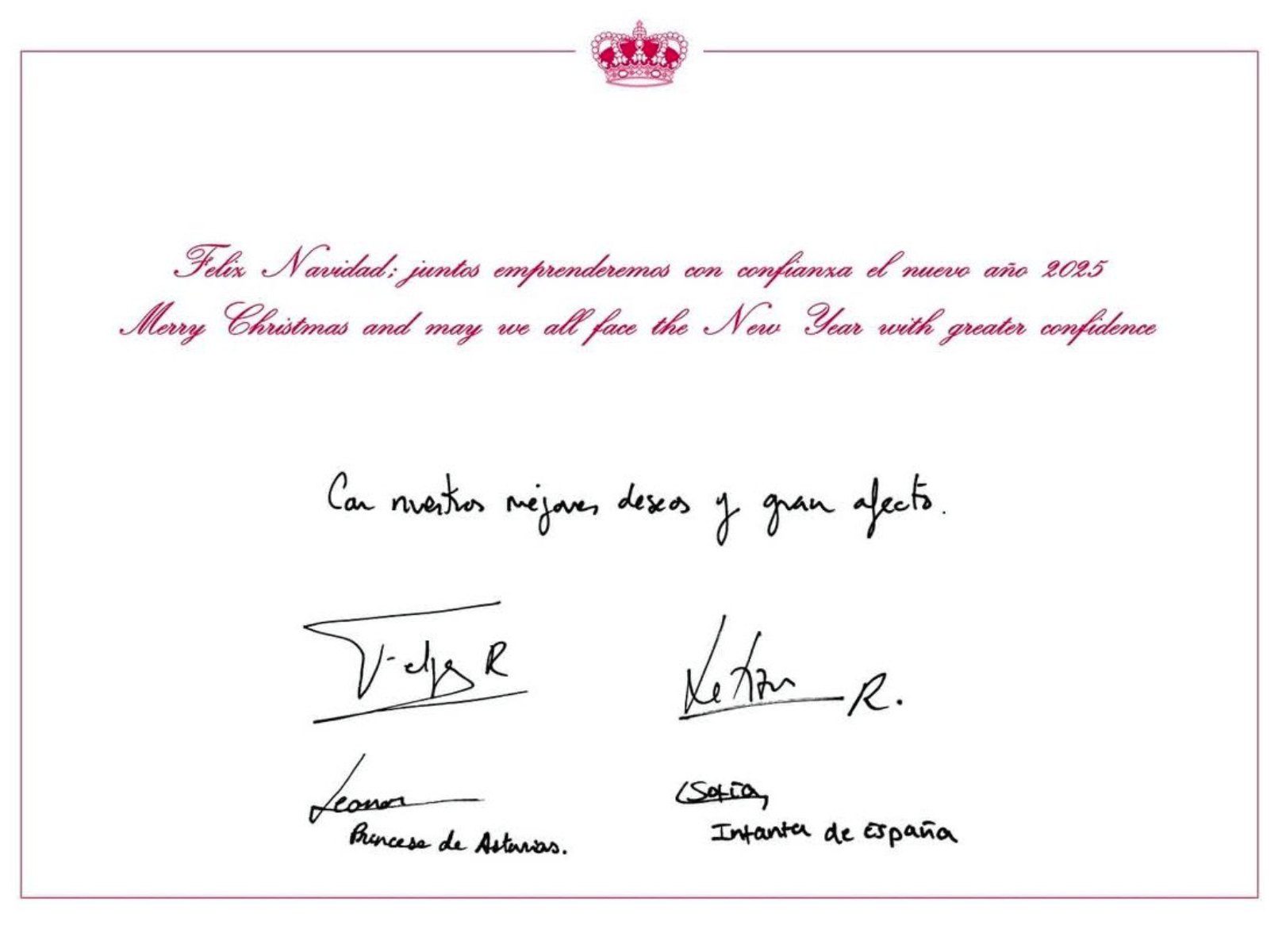 Una experta grafóloga en España analizó la firma de la reina Letizia.