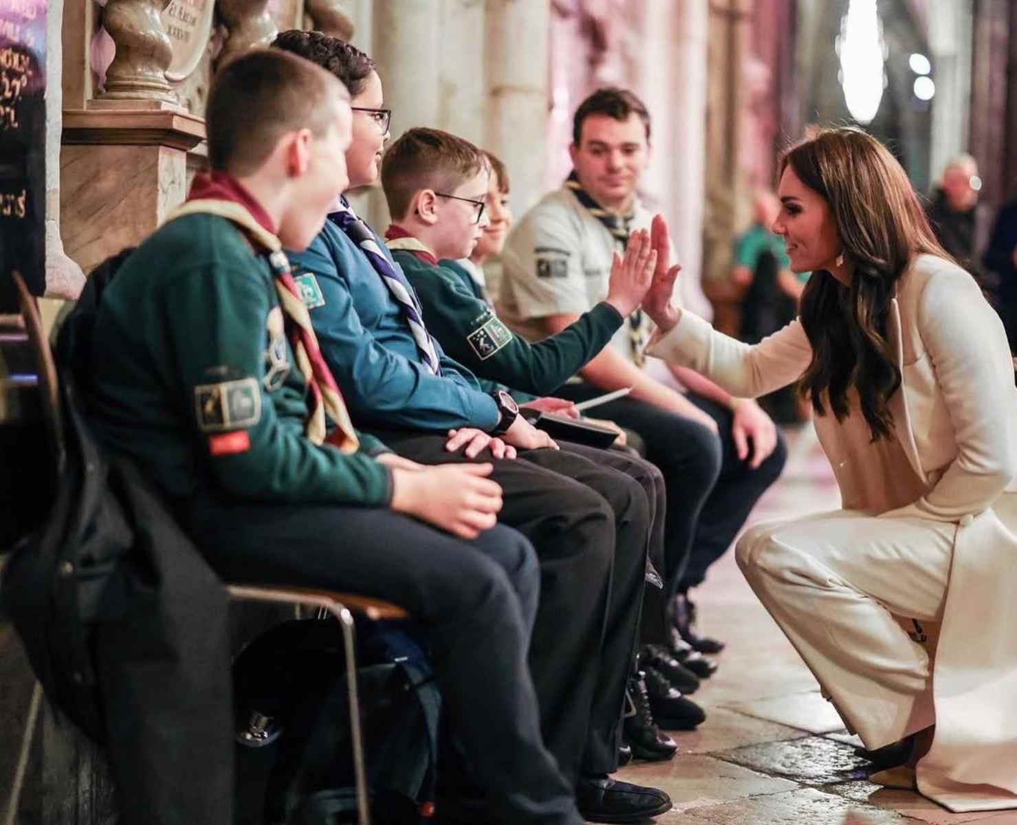 Kate Middleton ha participado en las actividades navideñas de este año.