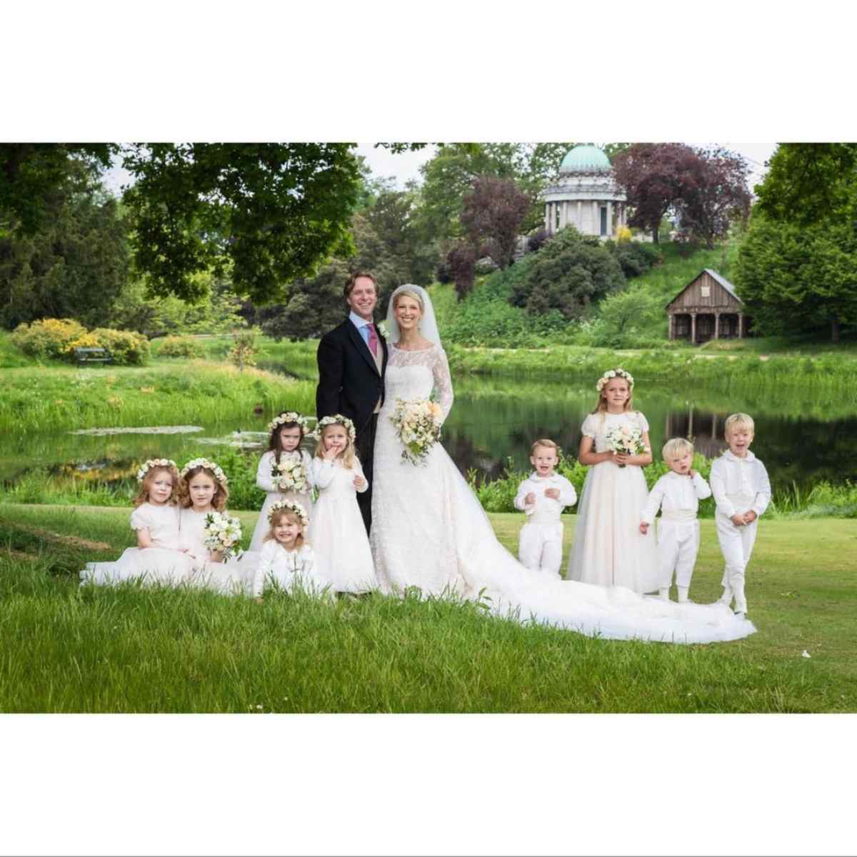 Lady Gabriella y Thomas Kingston se casaron el 18 de mayo de 2019,