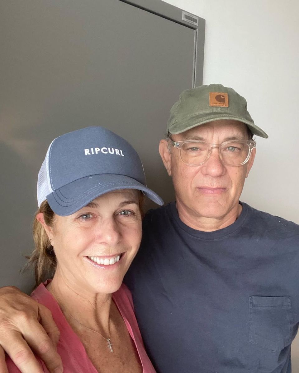La casa de Tom Hanks y Rita Wilson no fue alcanzada por los incendios.