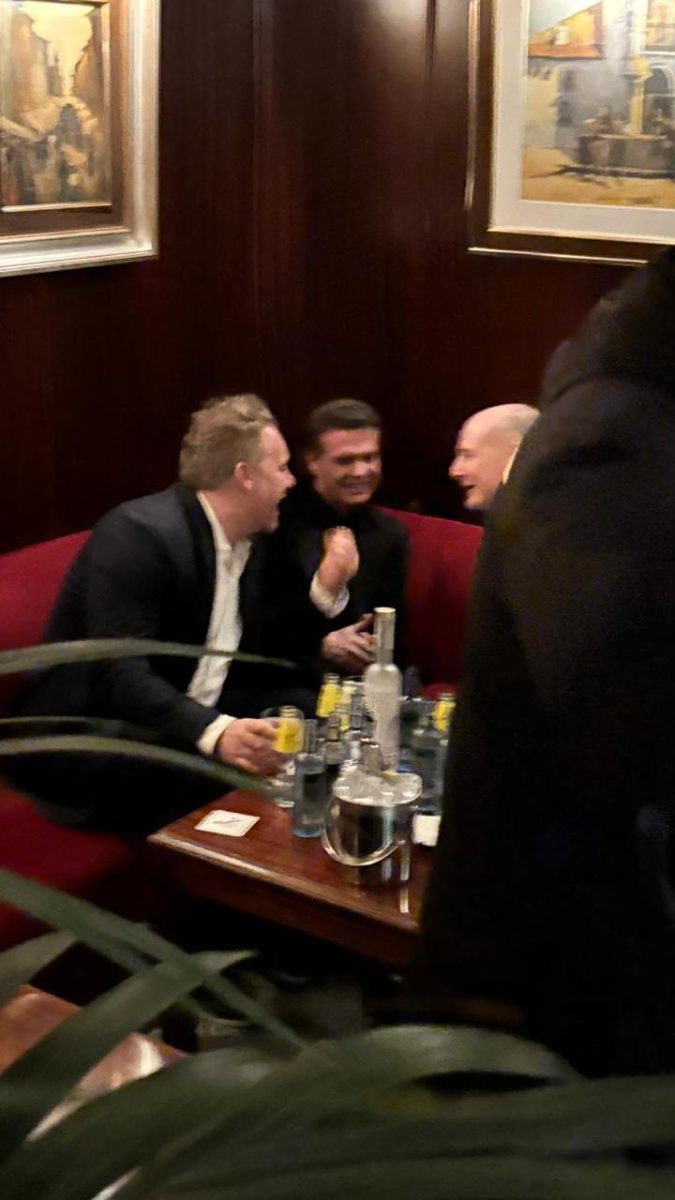 Luis Miguel coincidió con Beto Santos y Conny Villarreal.