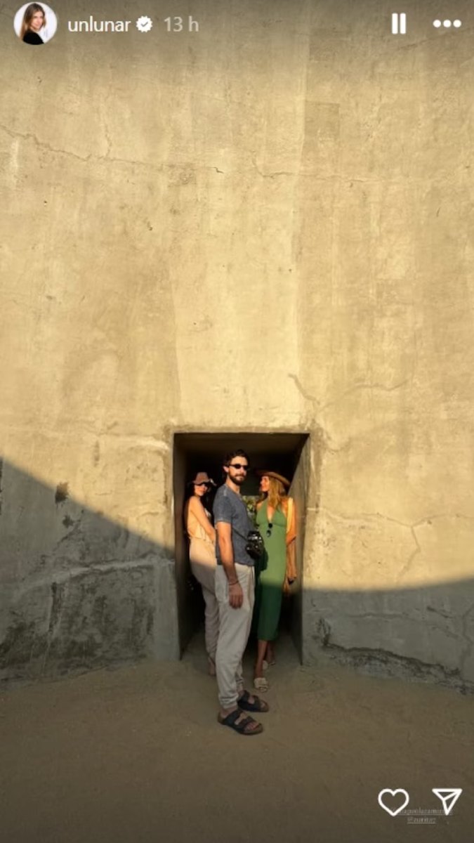 Stephanie Cayo también compartió en redes sociales algunas imágenes de sus vacaciones con los hombres Zurita.