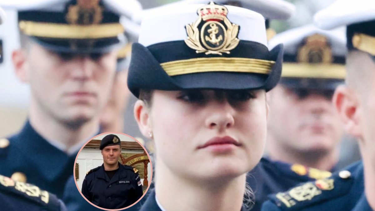 Ya se sabe la identidad del guapo marino británico que viaja con la princesa Leonor abordo de Elcano: él es Joseph Bertelsen