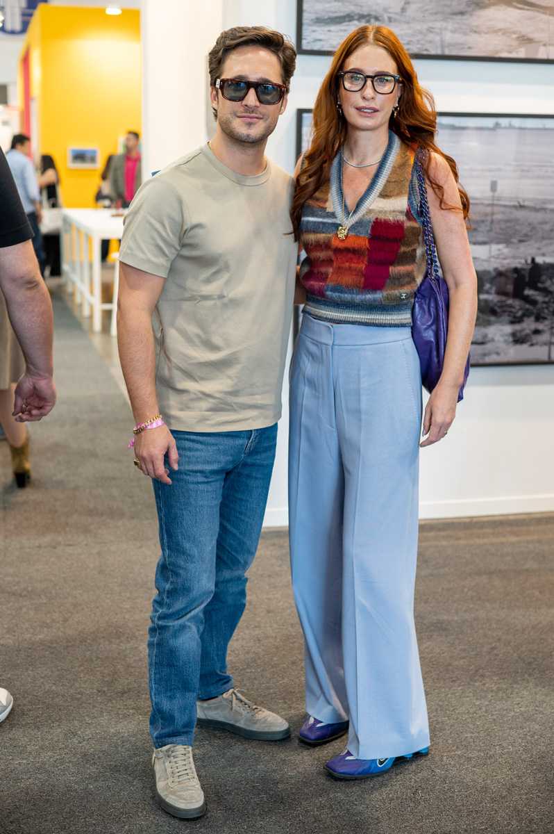 Diego Boneta y Zélika García.