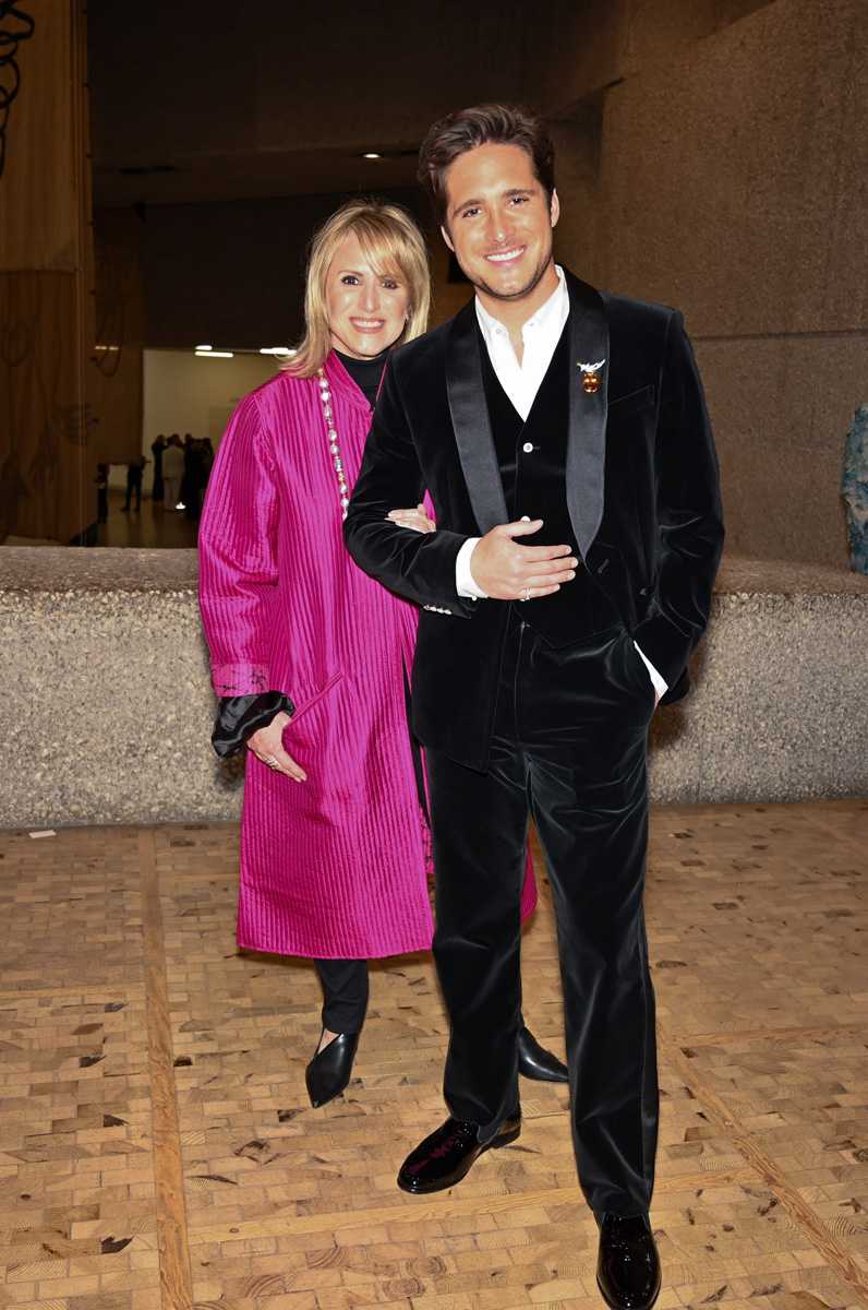 Astrid y Diego Boneta.