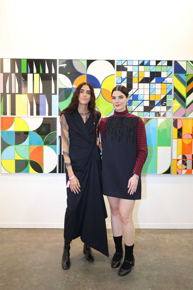 Adma Kawage y Julia Abouchard