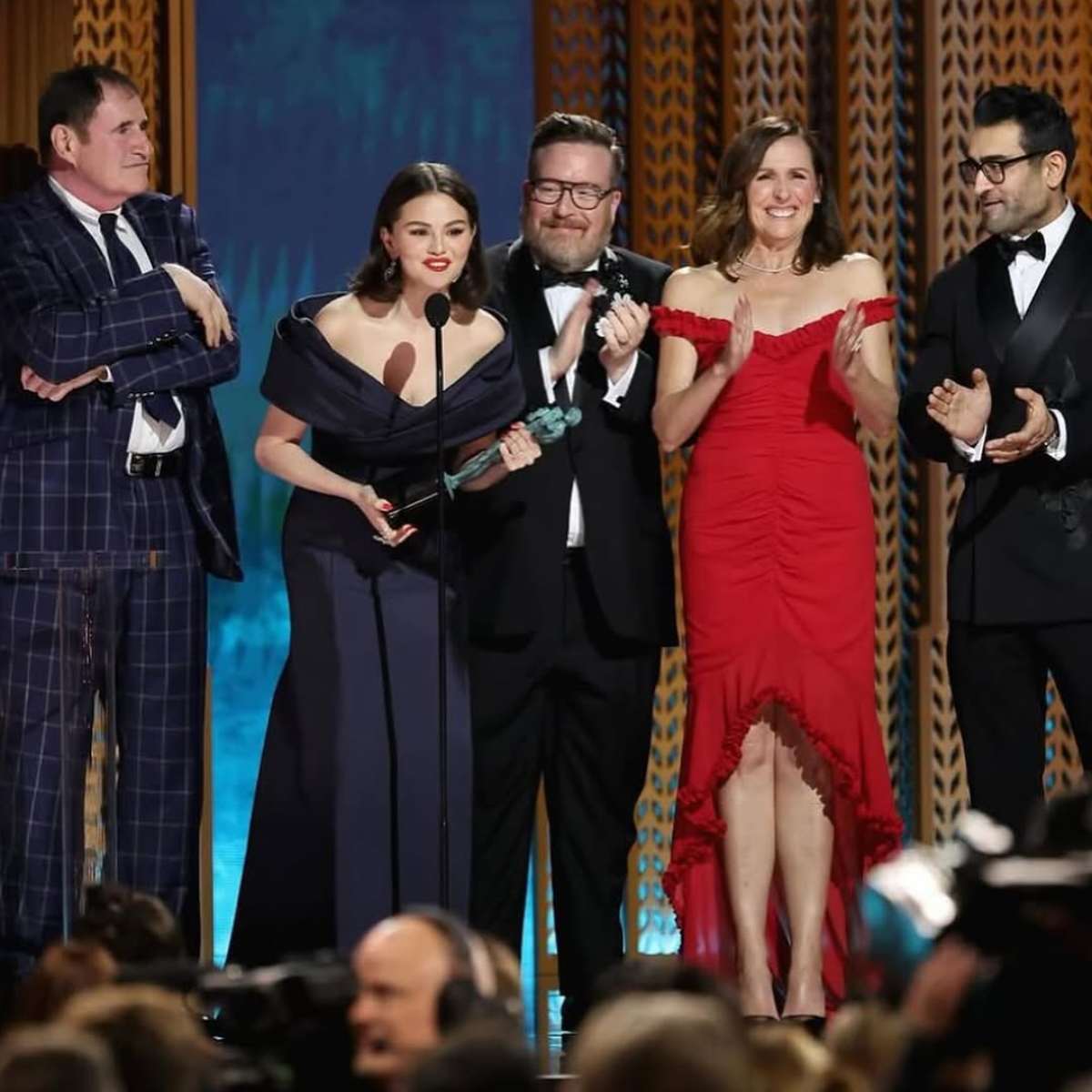 Selena Gomez obtuvo su primer SAG Awards por su serie “Only Murders on the Building”.