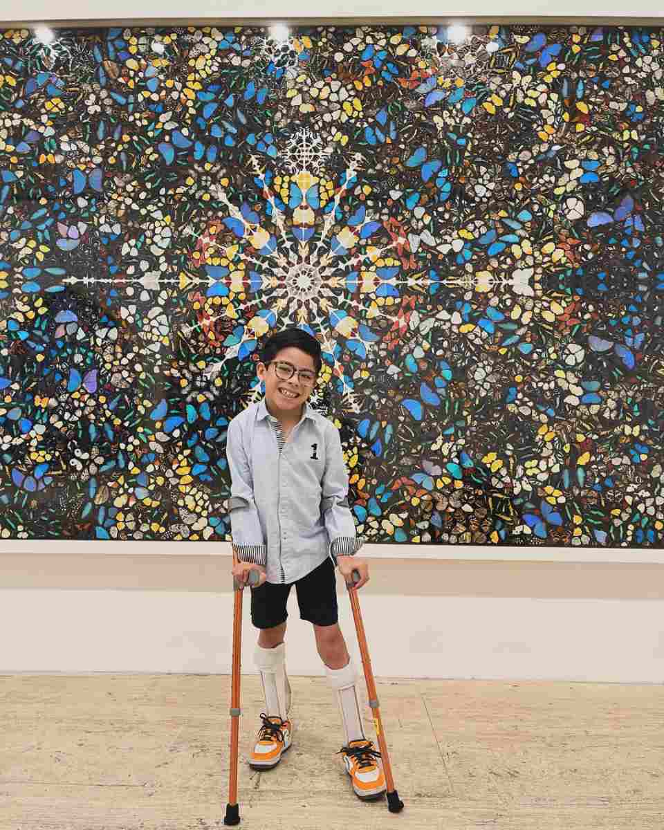 El pequeño Julián ha impresionado por su talento. 