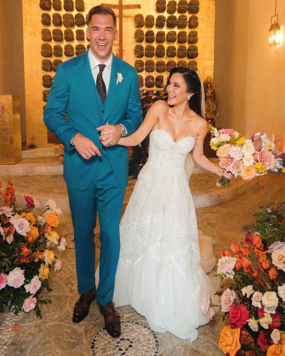 Martha y Lewis no podían ocultar su felicidad.