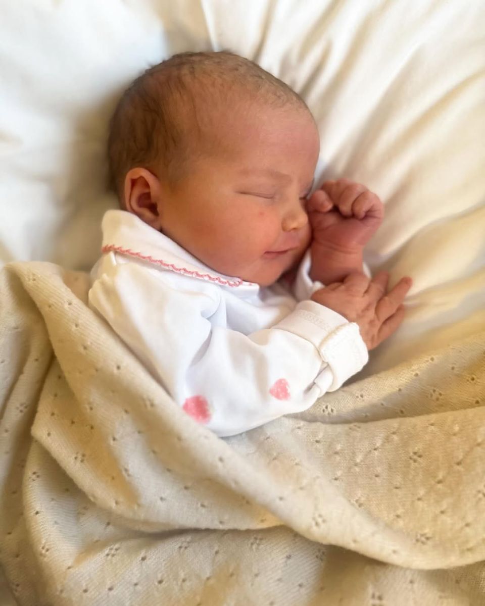 La princesa Inés Marie Lilian Silvia, duquesa de Västerbotten.