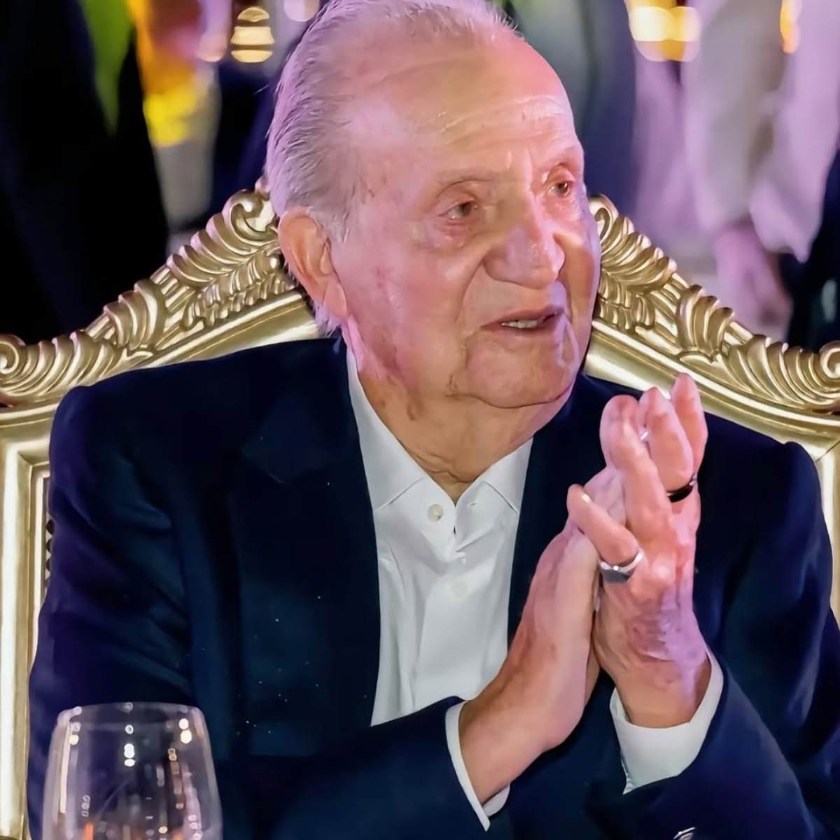 El monarca español tiene 87 años.