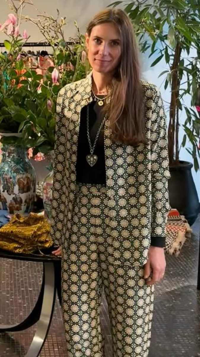 La esposa de Andrea Casiraghi presume un estilo discreto.
