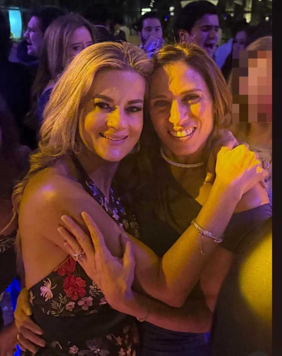 La tía de la novia con Johanna Slim.