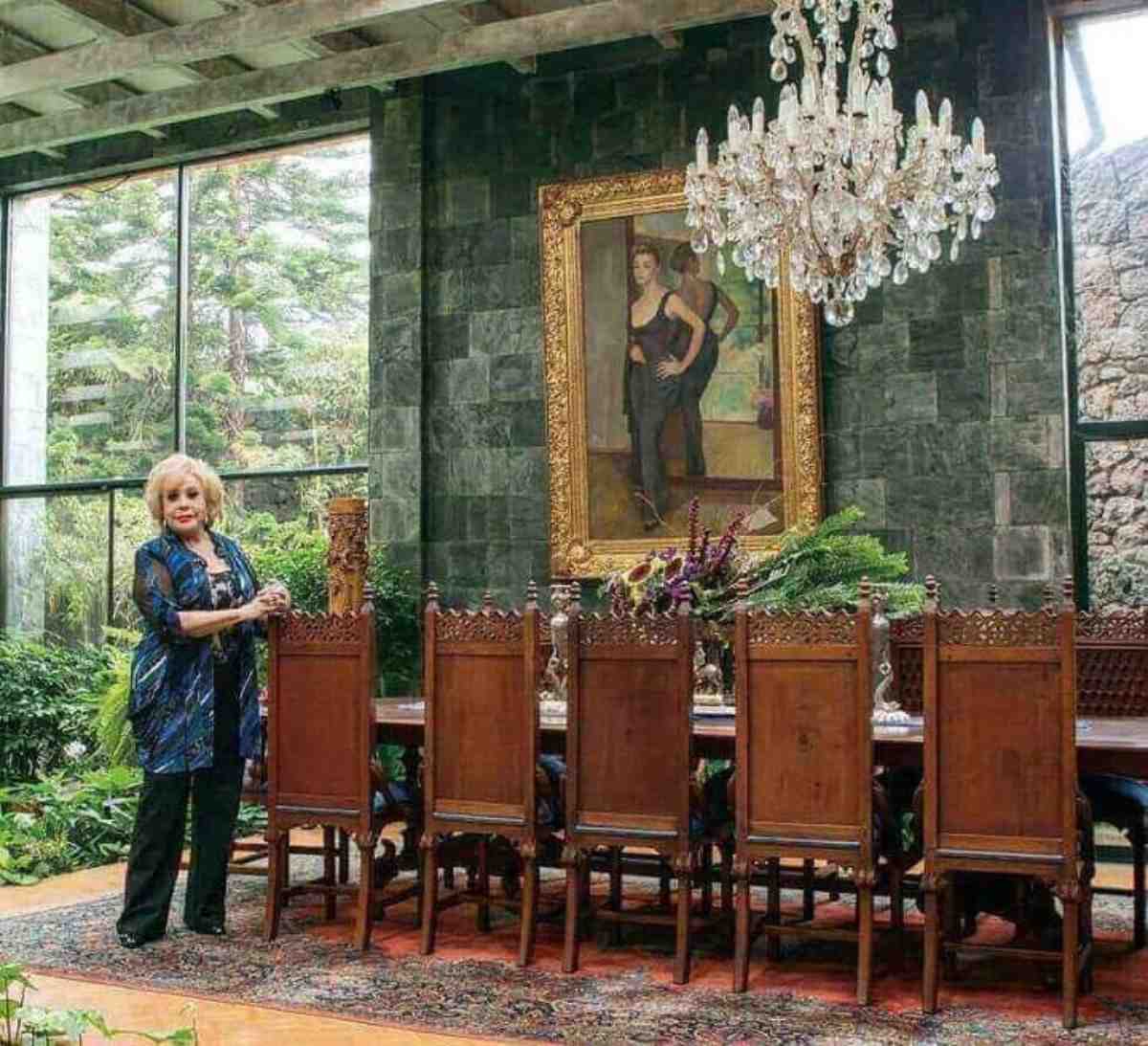 La casa del Pedregal fue adquirida por Silvia Pinal en 1961.