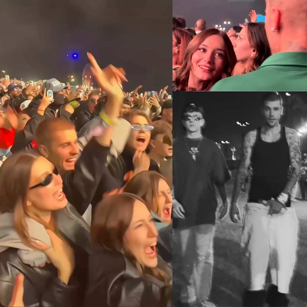 Justin Bieber fue a Coachella 2025 con Hailey y sus dos hermanos menores de edad, Jaxon Bieber, de 15 años, y Jazmyn Bieber, de 16.