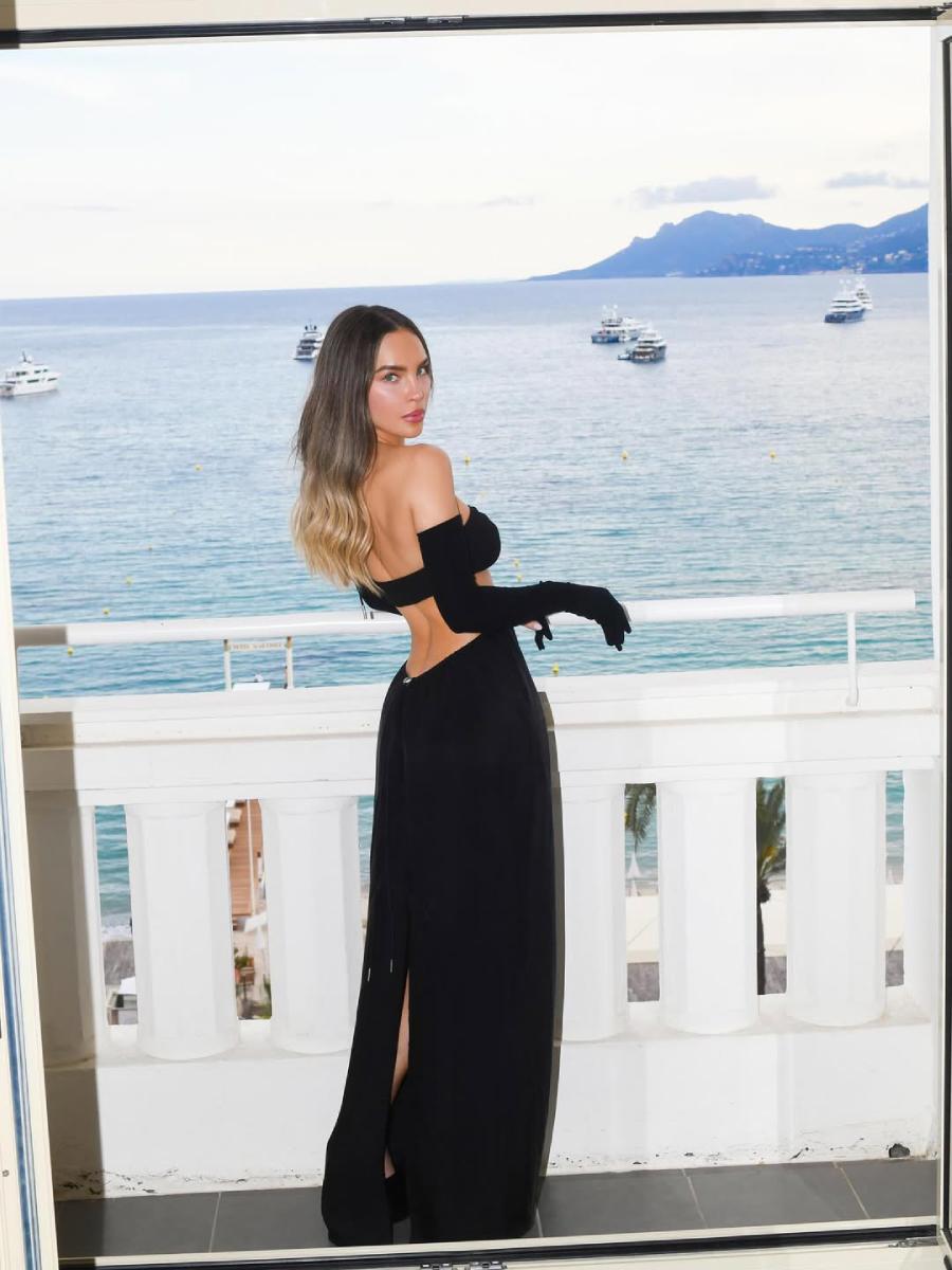 Belinda deslumbró con su estilismo en Cannes.
