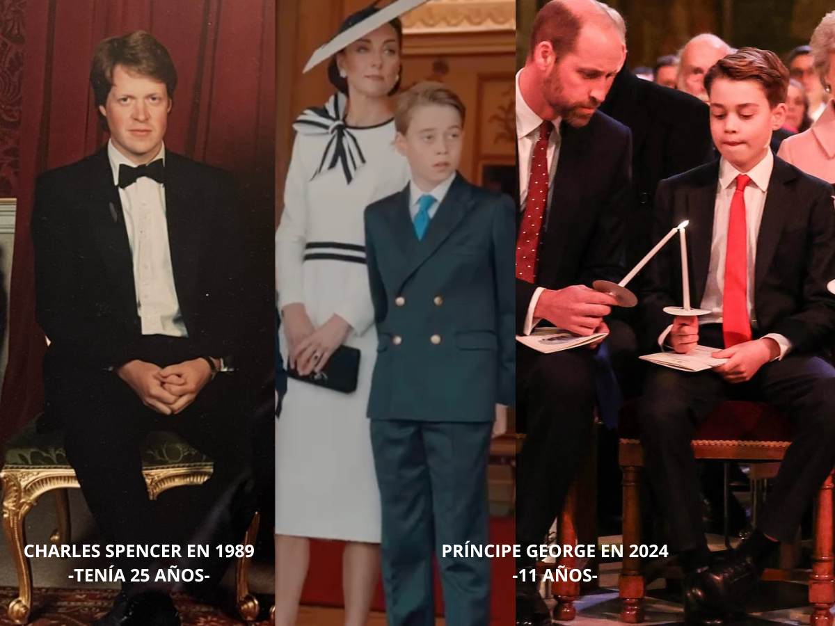 Mientras más crece, el príncipe George se va pareciendo más a la familia de su abuela, los Spencer.