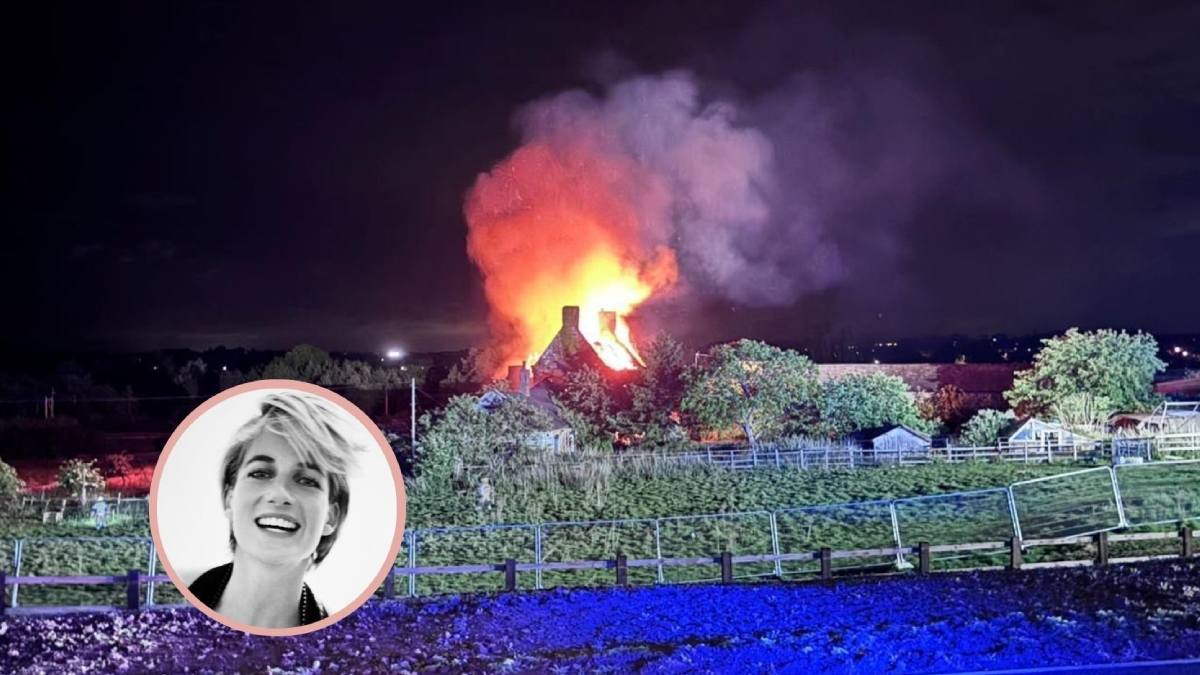 Incendian la que fue la casa de soltera de la princesa Diana de Gales en Althorp: estos son los daños Incendian la que fue la casa de soltera de la princesa Diana de Gales en Althorp: estos son los daños