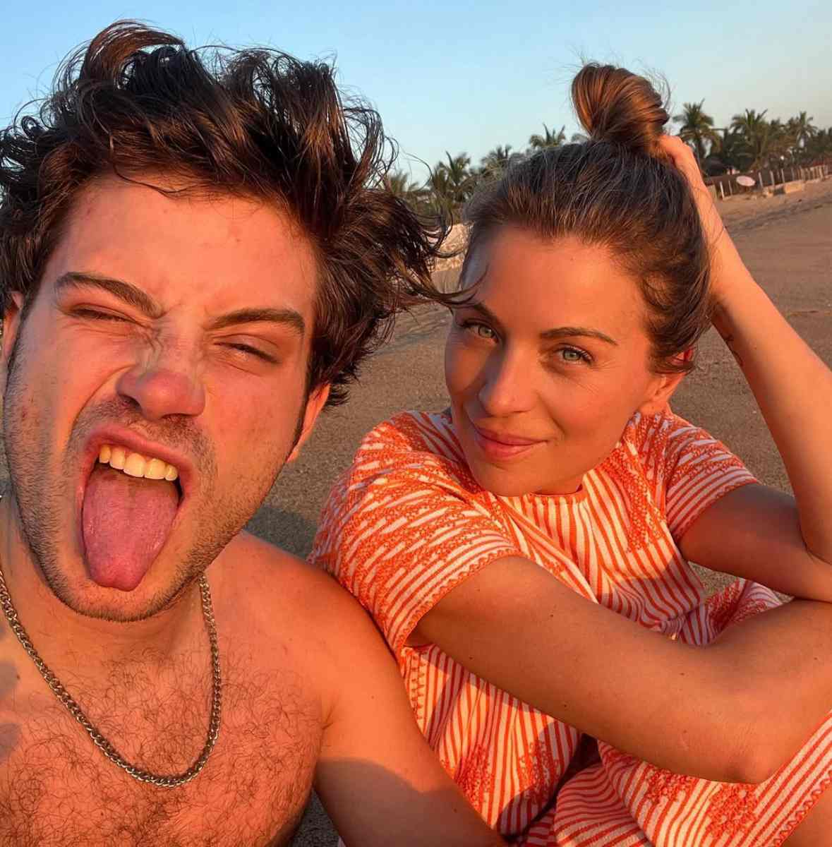 Ludwika Paleta y su hijo Nicolás gozan de una excelente relación.