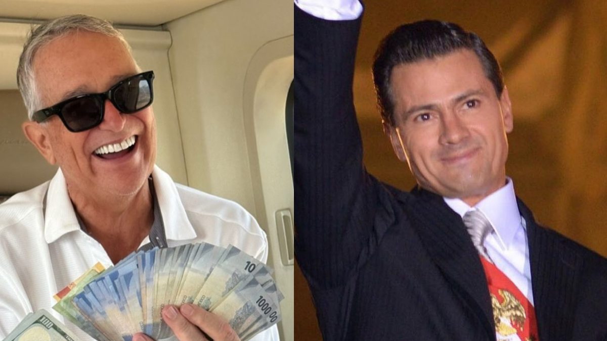 Se vuelve viral la reacción de Salinas Pliego sobre el truco de magia que le hicieron a Peña Nieto en Punta Cana