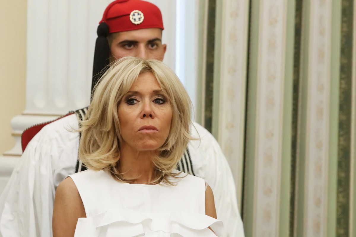 La primera dam de Francia, Brigitte Macron. 
